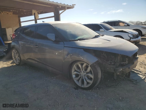 2015 Hyundai Veloster with VIN KMHTC6AD8FU242959, listed as a Copart auction lot 46479925 with 168,536 mi miles and Salvage Title. Bid and sale history available at carsss.com. Image 4.