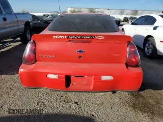 2001 Chevrolet Monte Carlo LS with VIN 2G1WW12E019178336, listed as a Copart auction lot 81360664 with 159,290 mi miles and Salvage Title. Bid and sale history available at carsss.com. Image 6.