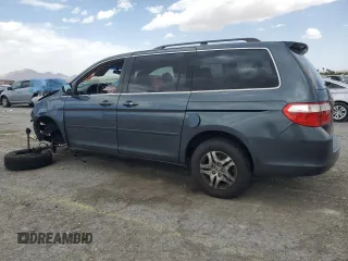 2005 Honda Odyssey EX-L with VIN 5FNRL38645B049087, listed as a Copart auction lot 56891275 with 194,587 mi miles and Salvage title. Bid and sale history available at DreamBid. Image 2.