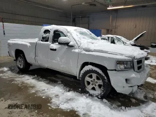 2011 Ram Dakota Bighorn/Lonestar with VIN 1D7RW3BK0BS638560, listed as a Copart auction lot 83523944 with 128,215 mi miles and Salvage Title. Bid and sale history available at carsss.com. Image 4.