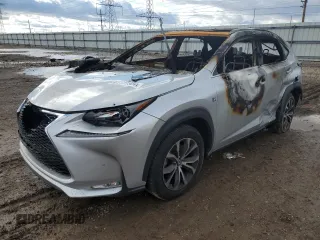 2015 Lexus NX 200t with VIN JTJBARBZ6F2031043, listed as a Copart auction lot 53400355 with Not provided miles and Salvage title. Bid and sale history available at DreamBid. Image 1.