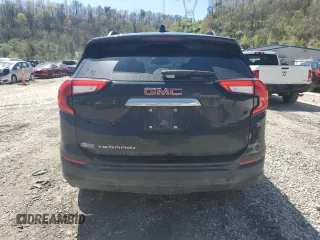 2024 GMC Terrain SLE with VIN 3GKALMEGXRL278935, listed as a Copart auction lot 52300805 with 11,200 mi miles and Salvage title. Bid and sale history available at DreamBid. Image 6.