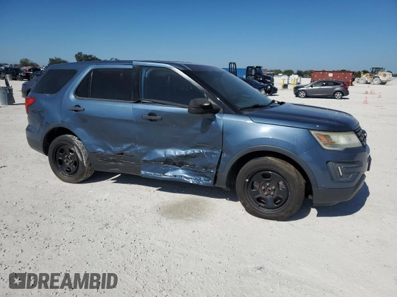 2016 Ford Police Interceptor Utility z VIN 1FM5K8AT3GGC35870, wystawiony jako Copart lot #43431505 z przebiegiem 82 931 mil mil oraz Szkoda całkowita • Salvage title. Historia ofert i sprzedaży dostępna na DreamBid. Obrazek 4.