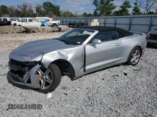 2019 Chevrolet Camaro 1LT z VIN 1G1FB3DS0K0124928, wystawiony jako Copart lot #54546885 z przebiegiem 54 822 mil mil oraz Szkoda całkowita • Salvage title. Historia ofert i sprzedaży dostępna na DreamBid. Obrazek 1.