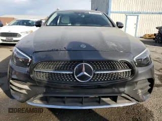 2021 Mercedes-Benz E-Class E 350 with VIN W1KZF8DBXMA907330, listed as a Copart auction lot 82926994 with 46,808 mi miles and Salvage Title. Bid and sale history available at carsss.com. Image 5.