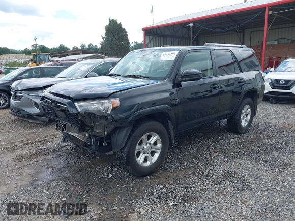 2021 Toyota 4Runner SR5 with VIN JTEMU5JR6M5882070, listed as a IAAI auction lot 42546284 with 79,206 mi miles and . Bid and sale history available at DreamBid. Image 17.