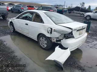 2003 Honda Civic DX with VIN 1HGEM22203L039793, listed as a IAAI auction lot 41916813 with 160,631 mi miles and . Bid and sale history available at carsss.com. Image 3.
