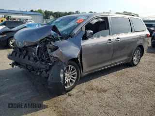 2015 Toyota Sienna XLE z VIN 5TDYK3DC3FS618650, wystawiony jako Copart lot #60627365 z przebiegiem Nie podano mil oraz Szkoda całkowita • Salvage title. Historia ofert i sprzedaży dostępna na DreamBid. Obrazek 1.