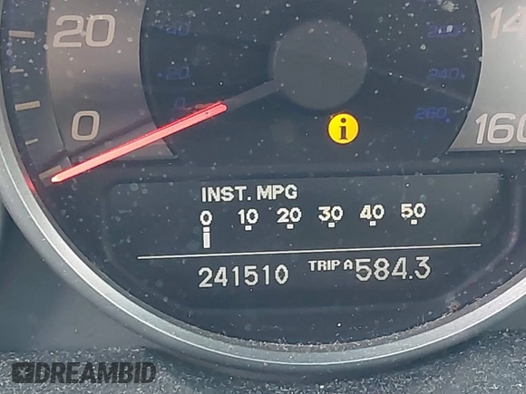 2005 Acura RL with VIN JH4KB16555C015724, listed as a IAAI auction lot 42634598 with 241,510 mi miles and . Bid and sale history available at DreamBid. Image 7.