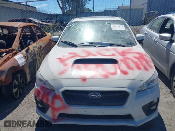 2016 Subaru WRX Premium with VIN JF1VA1E61G9811288, listed as a IAAI auction lot 42018179 with 136,598 mi miles and . Bid and sale history available at DreamBid. Image 13.