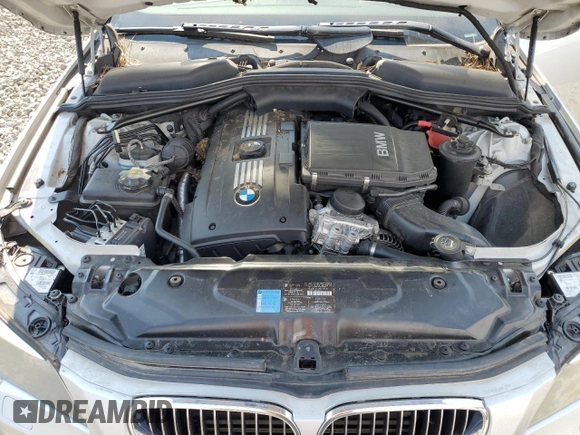 2008 BMW 5 Series 535xi with VIN WBANV93588CZ64419, listed as a Copart auction lot 64824415 with 130,885 mi miles and Clean title. Bid and sale history available at DreamBid. Image 11.