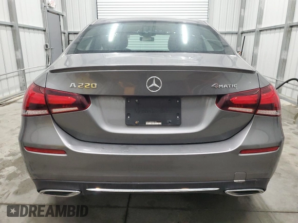 2019 Mercedes-Benz A 220 with VIN WDD3G4FB4KW021724, listed as a Copart auction lot 43903215 with 77,724 mi miles and Clean Title. Bid and sale history available at DreamBid. Image 6.