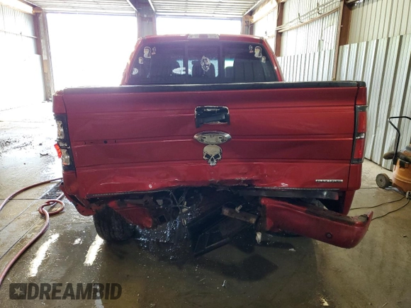 2011 Ford F-150 XL with VIN 1FTFW1EF4BFA71200, listed as a Copart auction lot 60295945 with 161,371 mi miles and Salvage title. Bid and sale history available at DreamBid. Image 6.