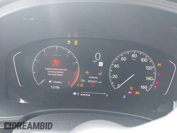 2025 Honda Civic Sport z VIN 2HGFE2F5XSH560117, wystawiony jako IAAI lot #42115264 z przebiegiem 3 621 mil mil oraz . Historia ofert i sprzedaży dostępna na DreamBid. Obrazek 7.