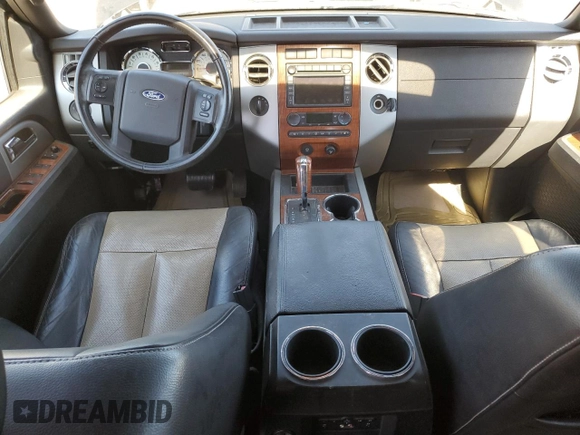 2007 Ford Expedition Max Eddie Bauer with VIN 1FMFK18597LA31536, listed as a Copart auction lot 47190295 with 127,792 mi miles and Salvage Title. Bid and sale history available at DreamBid. Image 8.