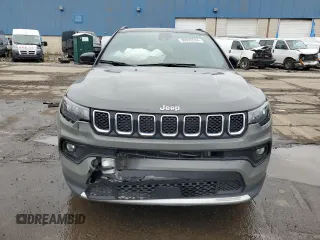 2023 Jeep Compass Limited with VIN 3C4NJDCN6PT561222, listed as a Copart auction lot 80028534 with 24,002 mi miles and Salvage Title. Bid and sale history available at carsss.com. Image 5.