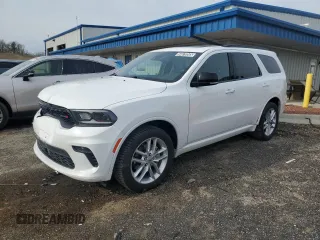 2023 Dodge Durango GT Plus with VIN 1C4RDJDG0PC597393, listed as a Copart auction lot 54670345 with 46,348 mi miles and Clean Title. Bid and sale history available at carsss.com. Image 1.