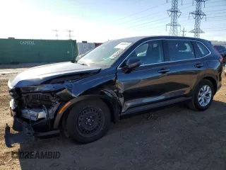 2024 Honda CR-V LX with VIN 2HKRS4H29RH432388, listed as a Copart auction lot 82054734 with 27,746 mi miles and Salvage Title. Bid and sale history available at DreamBid. Image 1.