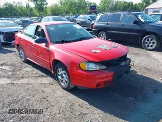 2004 Pontiac Grand Am SE1 with VIN 1G2NF52E34C202964, listed as a IAAI auction lot 40333313 with 161,344 mi miles. Bid and sale history available at carsss.com. Image 1.