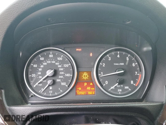 2007 BMW 3 Series 335i with VIN WBAVB73577VF53452, listed as a Copart auction lot 50730445 with 127,321 mi miles and Clean Title. Bid and sale history available at carsss.com. Image 9.