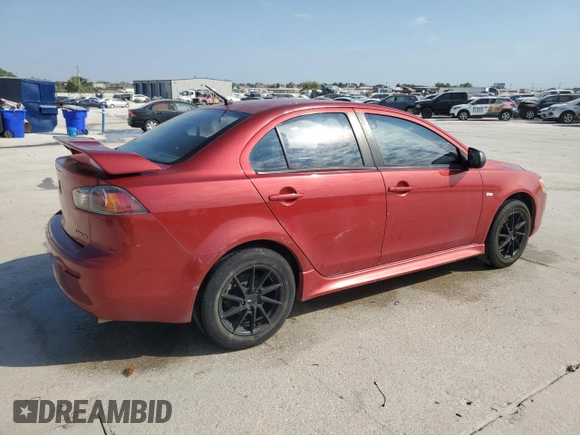 2010 Mitsubishi Lancer ES with VIN JA32U2FU2AU030886, listed as a Copart auction lot 75766834 with 117,501 mi miles and Salvage Title. Bid and sale history available at carsss.com. Image 3.