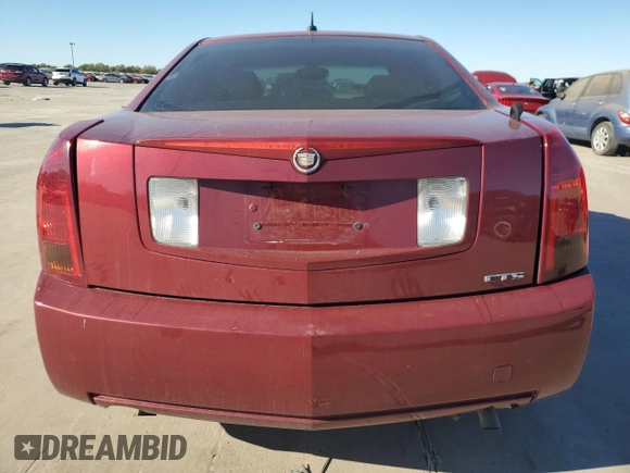 2007 Cadillac CTS with VIN 1G6DP577270155370, listed as a Copart auction lot 80837534 with 0 mi miles and Non Repairable. Bid and sale history available at carsss.com. Image 6.