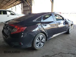 2017 Honda Civic Sedan EX-T with VIN 19XFC1F43HE018271, listed as a Copart auction lot 40249204 with 97,409 mi miles and Salvage Title. Bid and sale history available at carsss.com. Image 3.