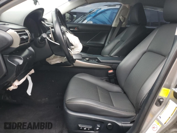 2016 Lexus IS 300 with VIN JTHCM1D27G5014539, listed as a Copart auction lot 46497475 with 61,860 mi miles and Salvage Title. Bid and sale history available at carsss.com. Image 7.