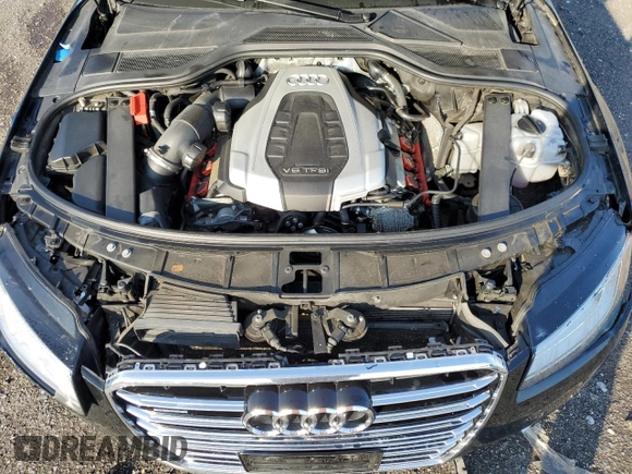 2016 Audi A8 3.0T with VIN WAU34AFD4GN012549, listed as a Copart auction lot 51053755 with 85,501 mi miles and Non repairable. Bid and sale history available at DreamBid. Image 11.