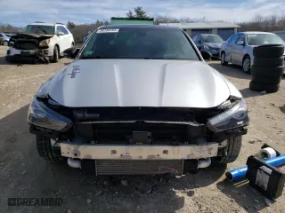 2019 Genesis G70 2.0T Advanced with VIN KMTG44LA6KU033354, listed as a Copart auction lot 44104183 with 78,723 mi miles. Bid and sale history available at carsss.com. Image 5.