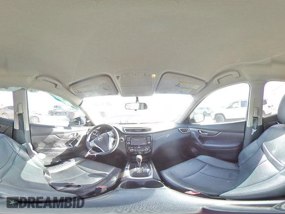 2014 Nissan Rogue SV with VIN 5N1AT2MT7EC795772, listed as a Copart auction lot 48266205 with 119,939 mi miles and Salvage Title. Bid and sale history available at carsss.com. Image 13.