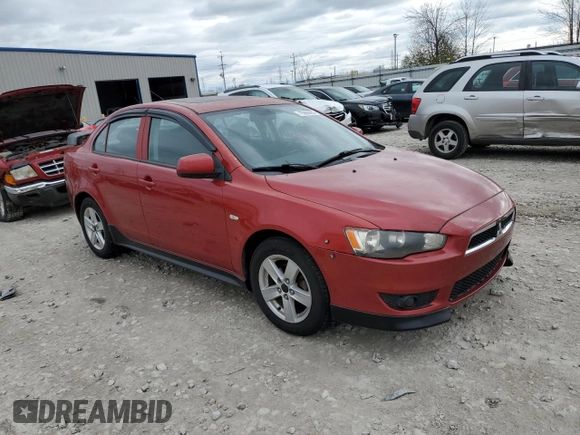 2009 Mitsubishi Lancer ES with VIN JA3AU26UX9U005550, listed as a Copart auction lot 75966983 with 166,455 mi miles and Non Repairable. Bid and sale history available at DreamBid. Image 4.