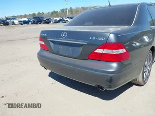 2005 Lexus LS 430 with VIN JTHBN36F455014614, listed as a IAAI auction lot 41825696 with Not Provided miles and . Bid and sale history available at DreamBid. Image 16.