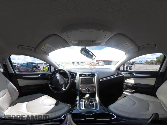 2016 Ford Fusion Titanium with VIN 3FA6P0K96GR400436, listed as a IAAI auction lot 42191256 with 128,447 mi miles and . Bid and sale history available at DreamBid. Image 18.