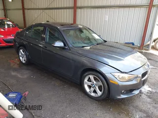 2015 BMW 3 Series 328i xDrive with VIN WBA3B5G50FNS15859, listed as a IAAI auction lot 41999035 with 87,560 mi miles. Bid and sale history available at carsss.com. Image 1.