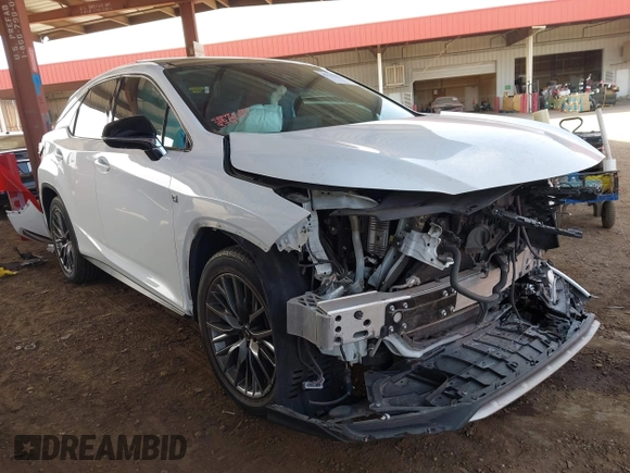 2020 Lexus RX with VIN 2T2YGMDA3LC053581, listed as a IAAI auction lot 41702200 with 59,782 mi miles. Bid and sale history available at carsss.com. Image 1.