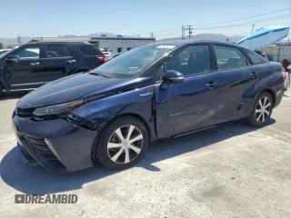2016 Toyota Mirai with VIN JTDBVRBD1GA000138, listed as a Copart auction lot 52360215 with 72,001 mi miles and Salvage title. Bid and sale history available at DreamBid. Image 1.