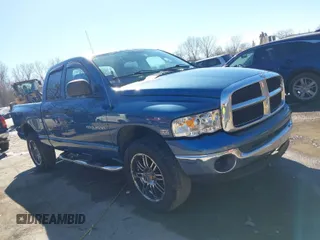 2004 Dodge 1500 SLT with VIN 1D7HU18D24S789272, listed as a IAAI auction lot 41623802 with 218,013 mi miles. Bid and sale history available at carsss.com. Image 1.