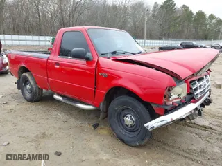 2002 Ford Ranger XL with VIN 1FTYR10U02PA49565, listed as a IAAI auction lot 41479852 with 393,139 mi miles. Bid and sale history available at carsss.com. Image 1.