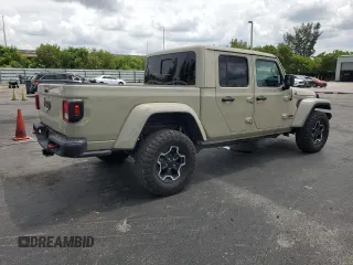 2022 Jeep Gladiator Rubicon с VIN 1C6JJTBG2NL171598, выставлен на аукционе Copart как лот 59494925 с пробегом 46 097 миль миль и Списание • Salvage title. История ставок и продаж доступна на DreamBid. Изображение 3.