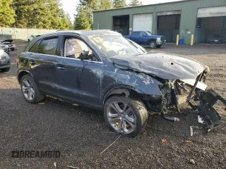 2015 Audi Q3 2.0T Prestige with VIN WA1GFCFS8FR007672, listed as a Copart auction lot 83324044 with 0 mi miles and Salvage Title. Bid and sale history available at carsss.com. Image 4.