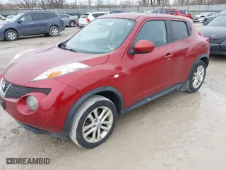 2012 Nissan Juke SL with VIN JN8AF5MV5CT117246, listed as a IAAI auction lot 41477216 with 150,722 mi miles. Bid and sale history available at carsss.com. Image 2.