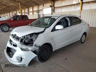 2017 Mitsubishi Mirage ES z VIN ML32F3FJ0HH002761, wystawiony jako Copart lot #61873375 z przebiegiem 111 547 mil mil oraz Czysty tytuł • Clean title. Historia ofert i sprzedaży dostępna na DreamBid. Obrazek 1.