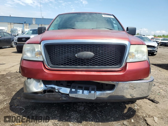 2007 Ford F-150 STX with VIN 1FTRX12W27FA38928, listed as a Copart auction lot 56470545 with 169,874 mi miles and Salvage title. Bid and sale history available at DreamBid. Image 5.