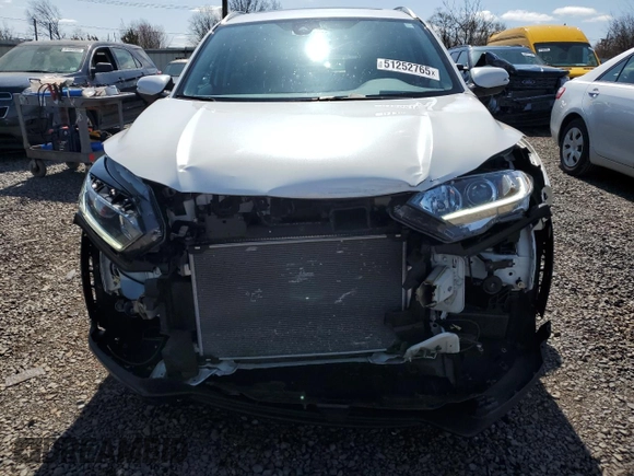 2021 Honda HR-V EX with VIN 3CZRU6H59MM707299, listed as a Copart auction lot 51252765 with 37,253 mi miles and Salvage Title. Bid and sale history available at carsss.com. Image 5.