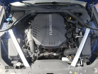 2020 Genesis G70 Advanced with VIN KMTG74LEXLU040965, listed as a Copart auction lot 55056995 with 128,300 mi miles and Salvage Title. Bid and sale history available at DreamBid. Image 11.