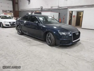 2018 Audi A4 Premium Plus with VIN WAUENAF45JN016283, listed as a IAAI auction lot 41737571 with 31,855 mi miles. Bid and sale history available at carsss.com. Image 1.