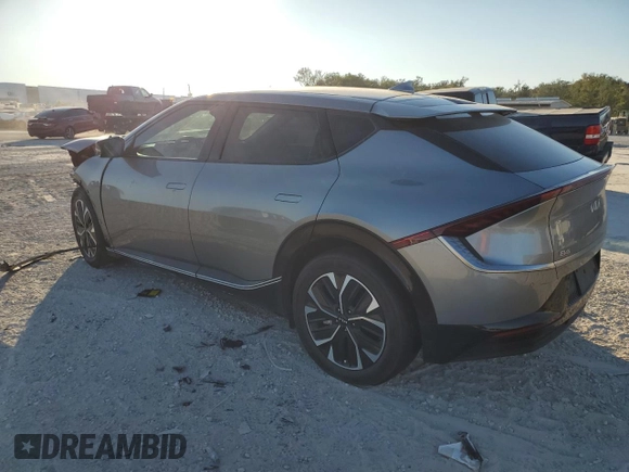 2023 Kia EV6 Wind with VIN KNDC34LA1P5612379, listed as a Copart auction lot 81936564 with 14,893 mi miles and Salvage Title. Bid and sale history available at carsss.com. Image 2.