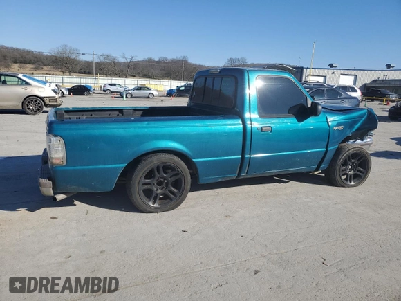 1996 Ford Ranger XL with VIN 1FTCR10AXTUA71169, listed as a Copart auction lot 48247805 with 115,336 mi miles and Clean title. Bid and sale history available at DreamBid. Image 3.
