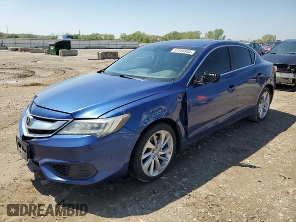 2017 Acura ILX Premium with VIN 19UDE2F77HA013189, listed as a Copart auction lot 52495955 with 100,287 mi miles and Salvage title. Bid and sale history available at DreamBid. Image 1.